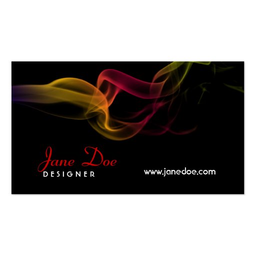 Smoke Design Business Card