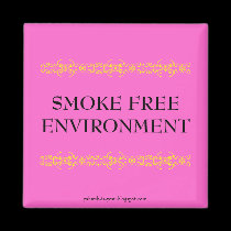 SMOKE FREE ENVIRONMENT magnets by georgemeyer SMOKE FREE ENVIRONMENT magnets