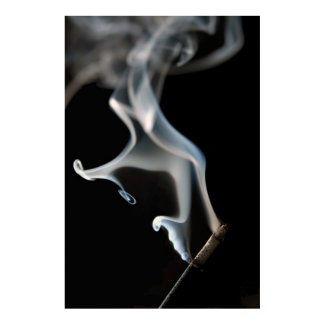 Smoke from Incense print