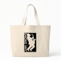 Smoke logo bag