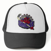 SMOKE LOGO TRUCKER CAP hats