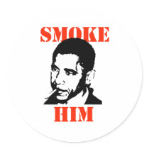 SMOKE OBAMA stickers