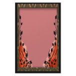 smoke pink stationery design