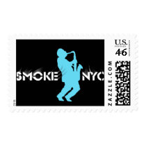 Smoke Saxman Stamp