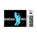Smoke Saxman Stamp