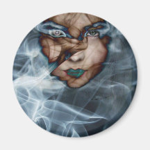 SMOKE SCREEN 2 FRIDGE MAGNET