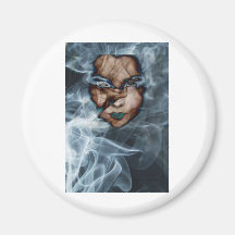 SMOKE SCREEN 2 FRIDGE MAGNET