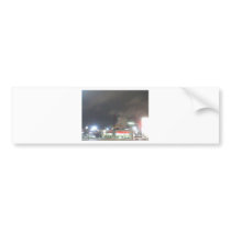 Smoke Stacks by Night bumper stickers