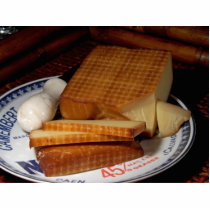 Smoked Gruycre Cheese photo sculptures