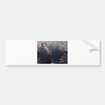 Smoked Ribs On Grill Bumper Sticker