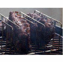 Smoked Ribs On Grill photo sculptures by lifesphere Smoked Ribs On Grill photo sculptures