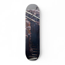 Smoked Ribs On Grill Skate Deck