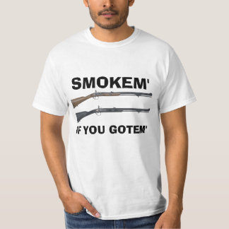 gun smoke t shirts