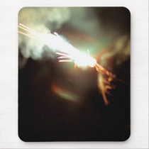 Smokey 4th Of July Sparkler Firecracker Mousepad mousepads