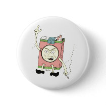 "Smokey McSmokerson" Pinback Button