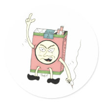 "Smokey McSmokerson" stickers