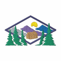 Smokey Mountain Cabin embroidered shirts