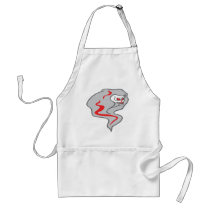 Smokey Skull aprons by emonation Smokey Skull aprons