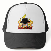 Smokin BBQ lover hats by Anotherfort Smokin BBQ lover hats