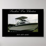 Smokin' Em Charters Poster