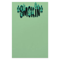 *Smokin* Green Smoking Logo stationery by MidnightDreamer *Smokin* Green Smoking Logo stationery