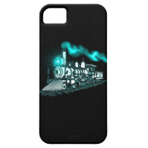 Smokin Green Train iPhone 5 Cover