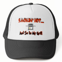 Smokin' hot....and so is my grill hats by Theholidayshoppe Smokin' hot....and so is my grill hats
