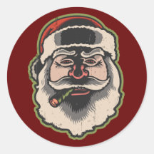 Smokin' Santa III Stickers