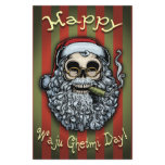 Smokin' Santa Skull stationery