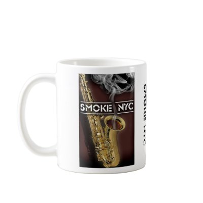 Smokin Sax Mug by SMOKE_NYC