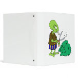 Smoking Alien Trimming bushes Binder