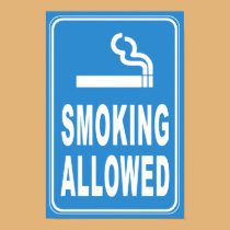Smoking Allowed Print posters