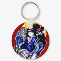 Smoking Angel keychains by tat2ts Smoking Angel keychains