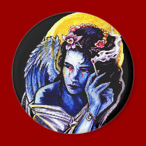Smoking Angel magnets