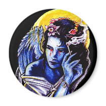 Smoking Angel magnets