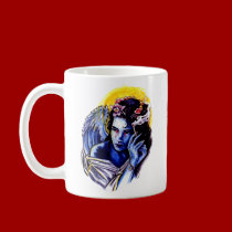 Smoking angel mugs