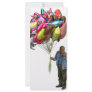 Smoking Balloon Salesman Rack Card Design