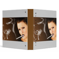 Smoking Fetish 120mm Digital Art Binder by uniqueandkinky Smoking Fetish 120mm Digital Art Binder