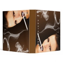 Smoking Fetish 120mm Digital Art Binder by uniqueandkinky Smoking Fetish 120mm Digital Art Binder