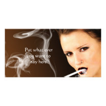Smoking Fetish 120mm Digital Art photo cards by uniqueandkinky Smoking Fetish 120mm Digital Art photo cards