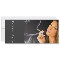Smoking Fetish Neon Digital Art rack cards by uniqueandkinky Smoking Fetish Neon Digital Art rack cards