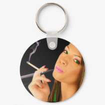 Smoking Fetish Neon keychains by uniqueandkinky Smoking Fetish Neon keychains