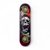 smoking head skateboard deck