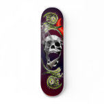 smoking head skateboard deck