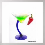 Smoking HOT Chilitini Jeffrey Sinnock Print