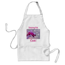 Smoking Hot Cook Apron by Swazzle Smoking Hot Cook Apron