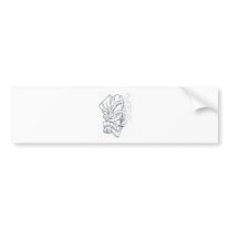 smoking_mask bumper stickers
