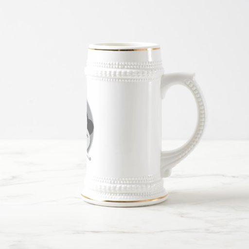 Smoking Monkey Beer Stein Coffee Mug