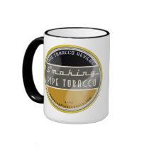 Smoking Pipe Tobacco Mug 15oz by eric_oahu Smoking Pipe Tobacco Mug 15oz