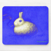 Smoking Rabbit Mousepads
